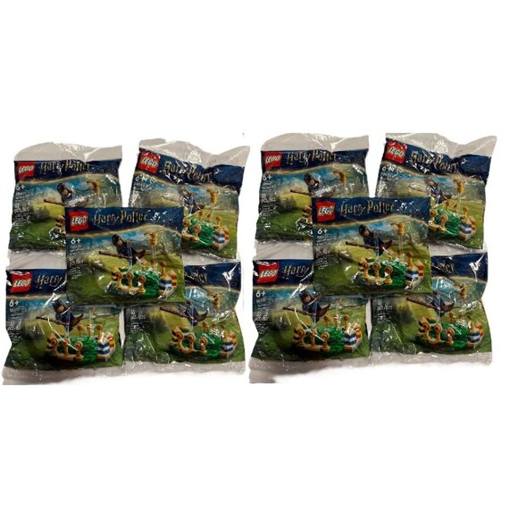 LEGO 10Pk Harry Potter Quidditch Practice Polybag Set 30651 - Picture 1 of 4